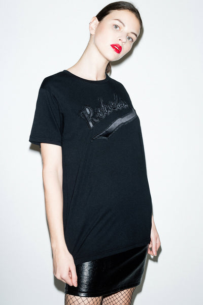 TEE-SHIRT UNISEX WITH REBELS EMBROIDERY